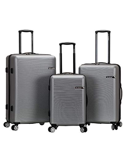 Shop Rockland Skyline 3 Piece Abs Non-expanda – Luggage Factory