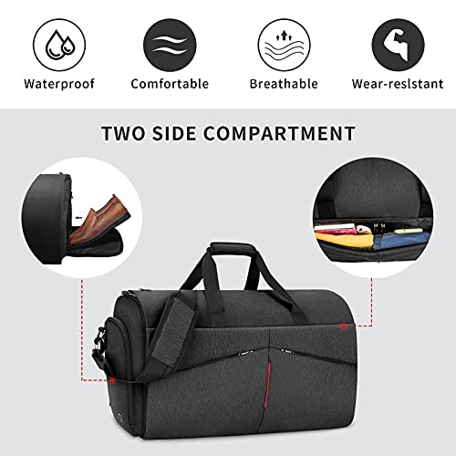 Convertible Garment Bags for Travel, Suit Bag Travel Carry On, Garment  Duffle Bags for Travel, Garment Bags for Hanging Clothes Travel, Suit  Travel