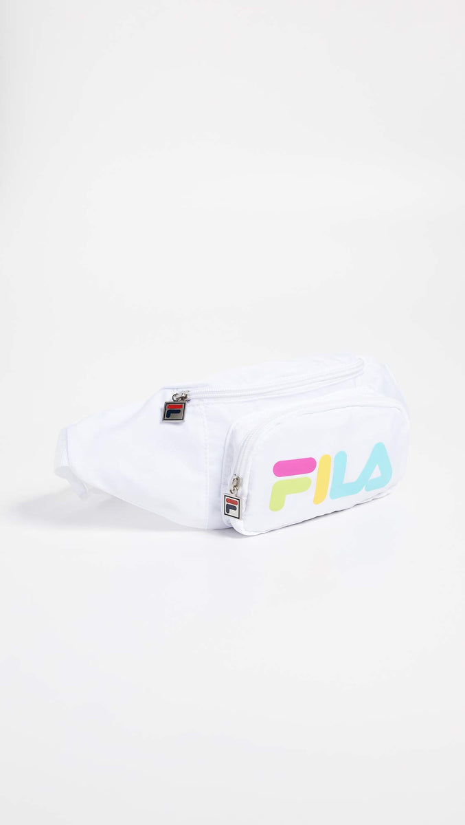 White fila 2025 fanny pack