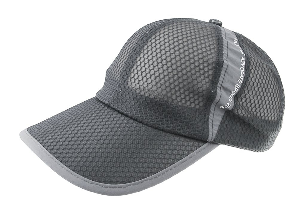 Unisex Snapback Quick Dry Mesh Baseball Cap Sun Golf Hat