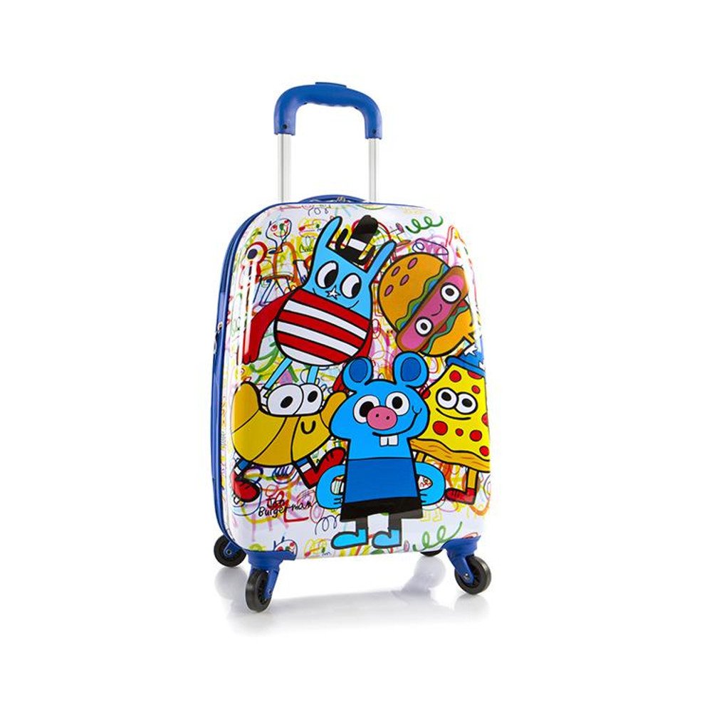 Kids Hard Side Tween Spinner Rolling Luggage for Kids-20 In Suitcase  Trolley