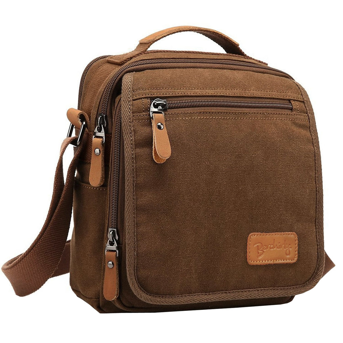 Canvas Small Messenger Bag, Men's Shoulder Bags