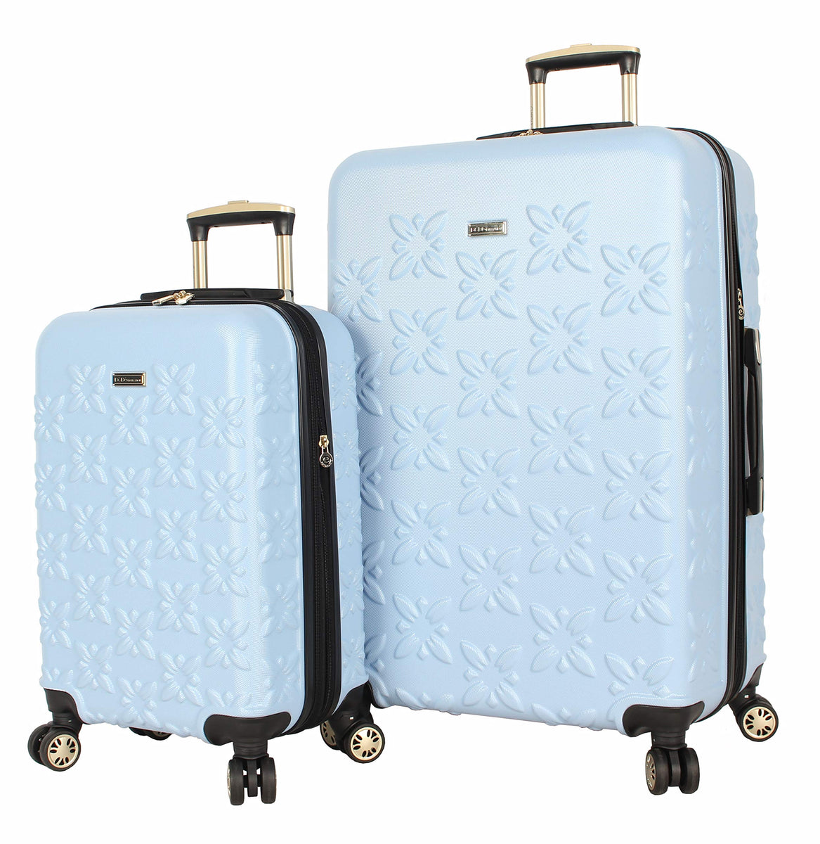 BCBGeneration BCBG Butterfly Luggage Hardside 2 Piece Suitcase