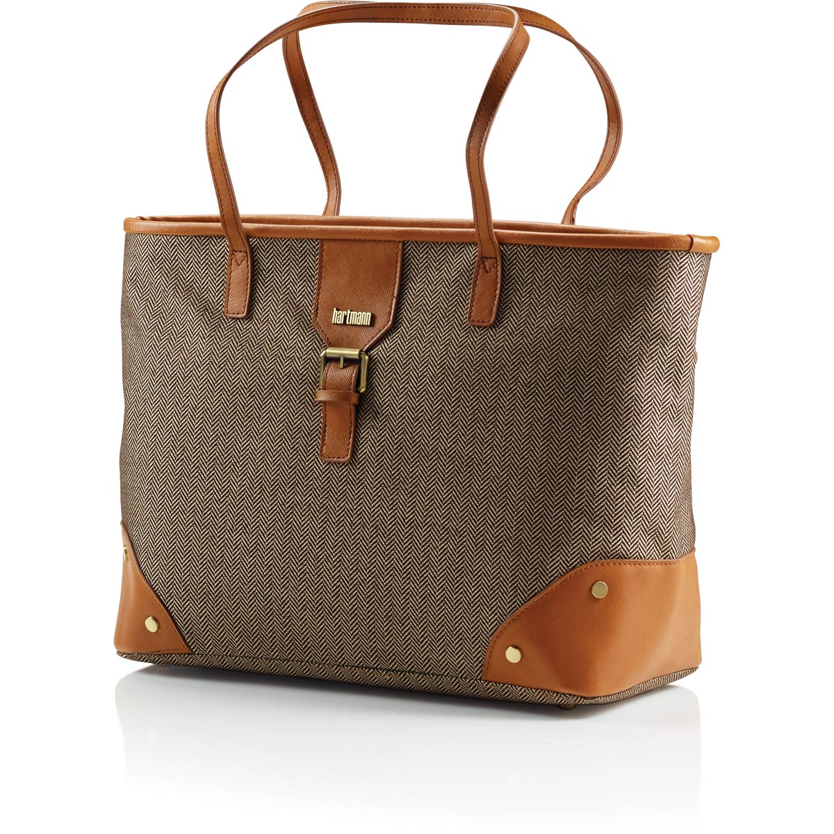 Shop Hartmann Herringbone Luxe Shoulder Bag – Luggage Factory