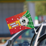 Car Flags 12 X18 In-Spain