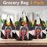 3 Pack of Grocery Bags