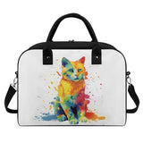 Cat Print  Holdall Bag