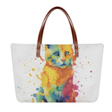 Cat Print  Womens Comfort Tote Bag