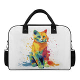 Cat Print  Holdall Bag