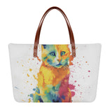 Cat Print  Womens Comfort Tote Bag