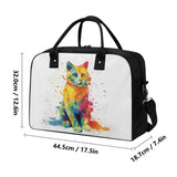 Cat Print  Holdall Bag