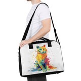 Cat Print  Holdall Bag