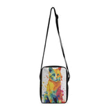 Cat Print  Cross-Body Bag