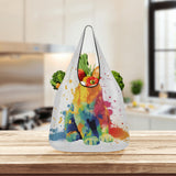 Cat Print  3 Pack of Grocery Bags