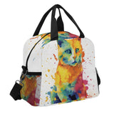 Cat Print  All Over Printing Lunch Bag