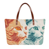 Cat Print  Womens Comfort Tote Bag