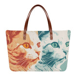 Cat Print  Womens Comfort Tote Bag