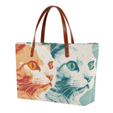 Cat Print  Womens Comfort Tote Bag