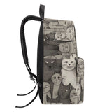 Cat Print  All-Over Print Backpack