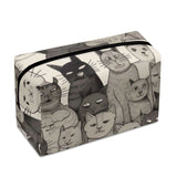 Cat Print  PU Cosmetic Bag