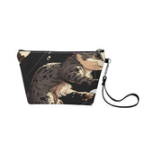 Cat Print  Zipper Sling Make Up Bag