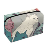 Cat Print  PU Cosmetic Bag