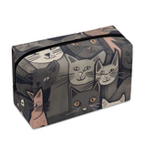 Cat Print  PU Cosmetic Bag