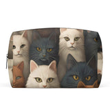 Cat Print  PU Cosmetic Bag