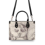 Cat Print  New Version-Luxury Women PU Leather Handbag