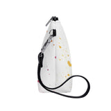 Cat Print  Zipper Sling Make Up Bag