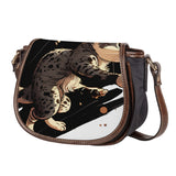 Cat Print  Saddle Bag