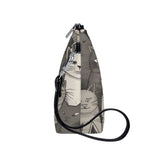 Cat Print  Zipper Sling Make Up Bag