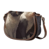 Cat Print  Saddle Bag