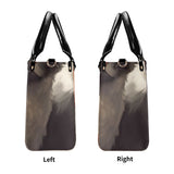 Cat Print  New Version-Luxury Women PU Leather Handbag