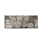 Cat Print  New Version-Luxury Women PU Leather Handbag