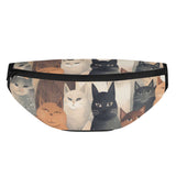 Cat Print  Fanny Pack