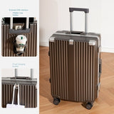 20 inch Suitcases with USB,Cup Holder Travel Suitcases Offers with