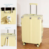 20 inch Suitcases with USB,Cup Holder Travel Suitcases Offers with