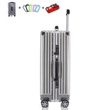 Aluminum Magnesium Designer Luggage Male And Female Universal Wheel