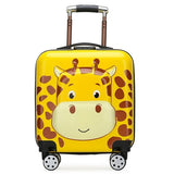 Cartoon child trolley luggage ABS+PC girls and boys suitcases Travel