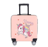 Cartoon child trolley luggage ABS+PC girls and boys suitcases Travel