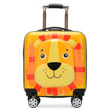 Cartoon child trolley luggage ABS+PC girls and boys suitcases Travel