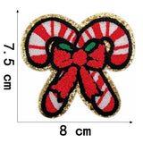 Ironing On Christmas Santa Claus Towel Embroidery Patches For Clothes