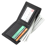 Men New Minimalist Wallet Ultra thin PU Leather Multi slot Newly