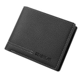 Men New Minimalist Wallet Ultra thin PU Leather Multi slot Newly