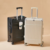 Multifunctional Luggage Aluminum Frame Trolley Case Universal Wheel