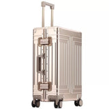 New Top Quality Aluminum Travel Luggage Business Trolley Suitcase Bag