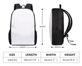 Kids Black Chain Backpack