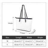 Cat Print  Fashion PU Tote Bags