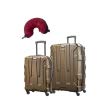 Samsonite Centric 3 Piece Bundle | 20", 28", Travel Pillow (Bronze)